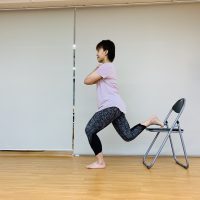 No.31 片足バランススクワット〜転ばぬ先の杖〜